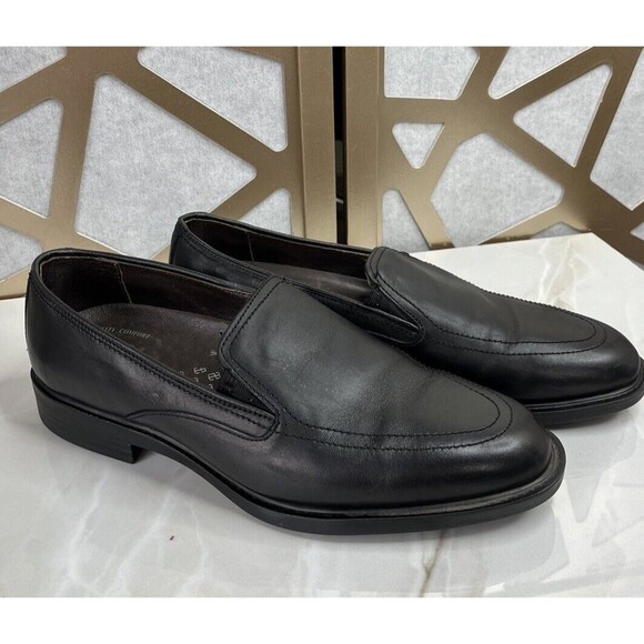 Allen Edmonds loafers Slip On Black Leather 10 D Casual Shoes Men main image 8
